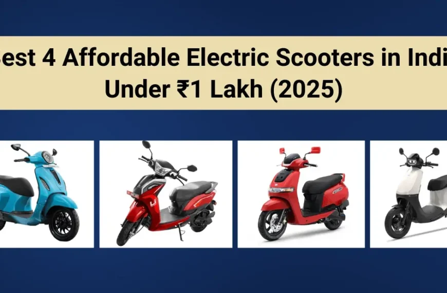 Best 4 Affordable Electric Scooters…