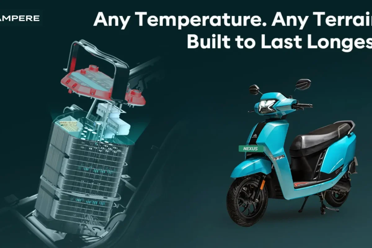 Best Electric Scooter for Monsoons in India | Ampere Waterproof EVs