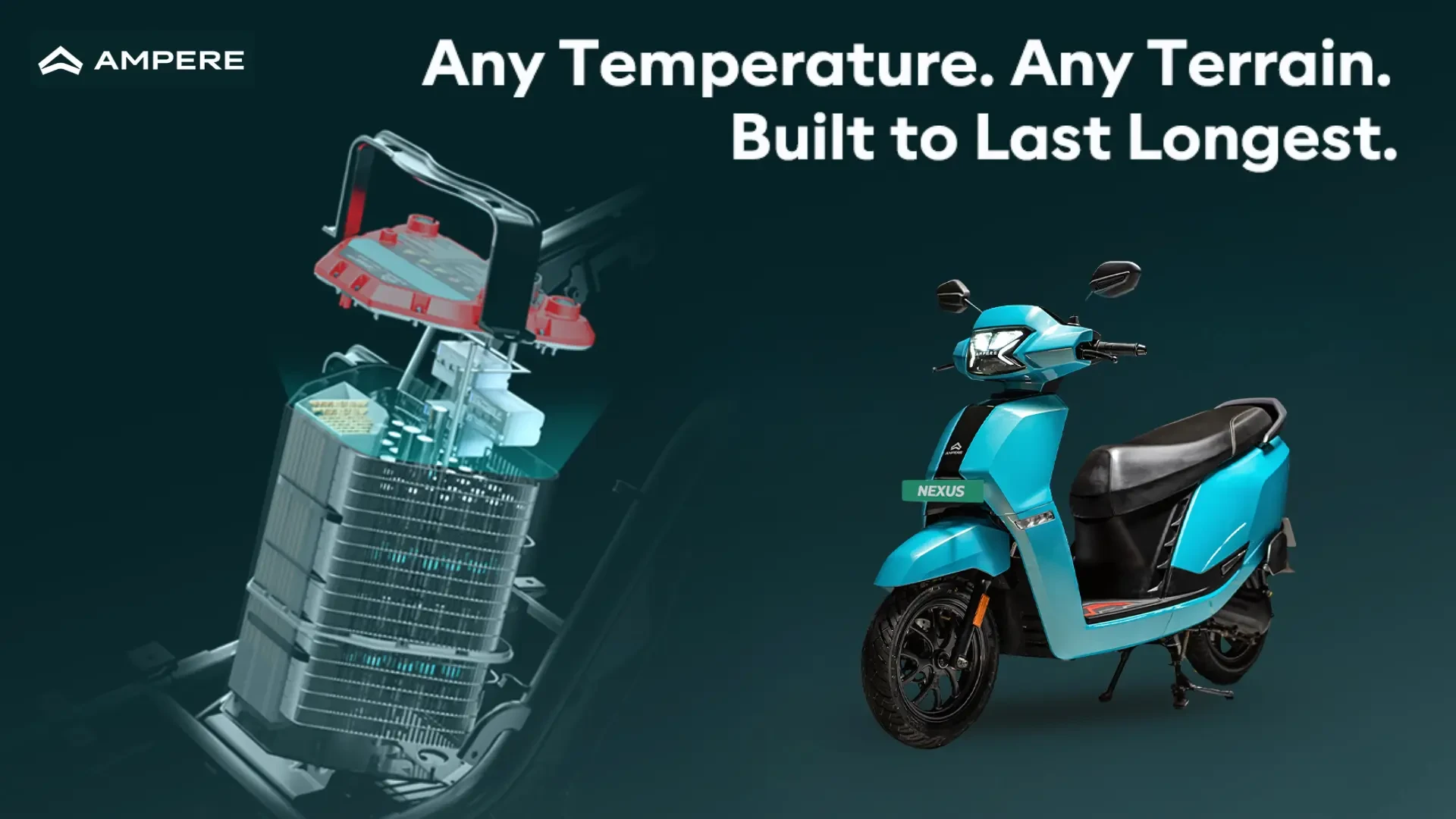 Best Electric Scooter for Monsoons in India | Ampere Waterproof EVs