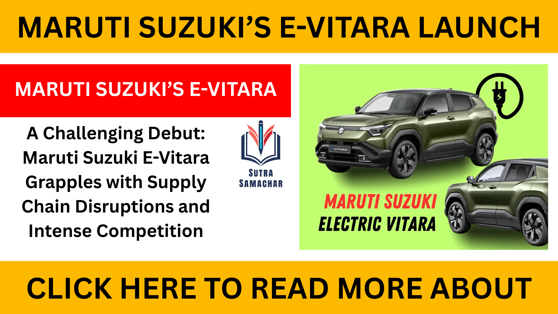 A Challenging Debut: Maruti Suzuki E-Vitara Grapples with Supply Chain Disruptions and Intense…