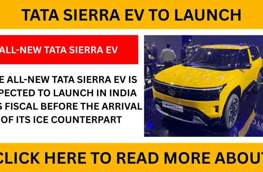 All-New Tata Sierra EV To…