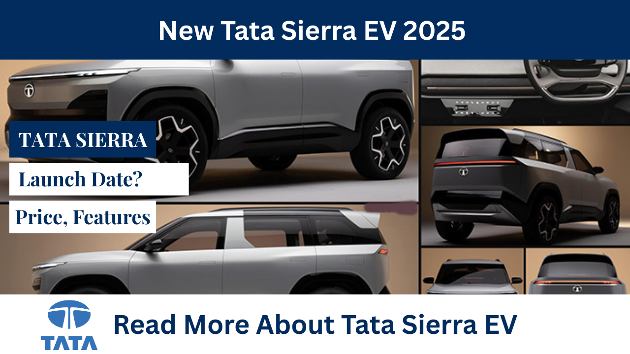 EV Updates 1 1 New Tata Sierra SUV makes a comeback - to be launched this Diwali
