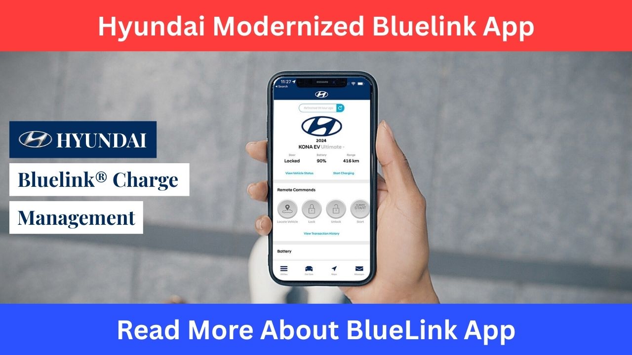 Hyundai Modernized Bluelink App