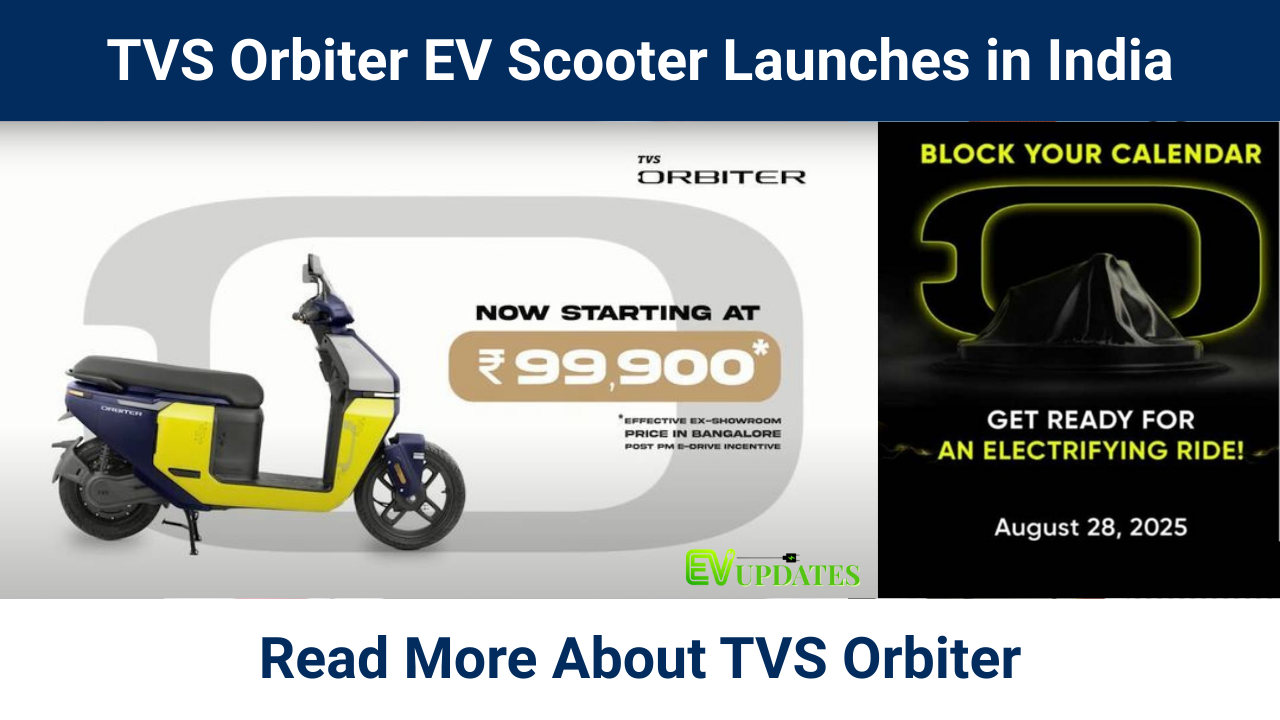 TVS Orbiter EV Scooter